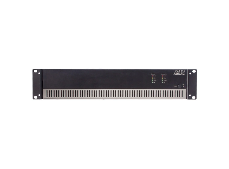 Audac CAP 224 - 100 V Power Amplifier 2-channel 240 W 
